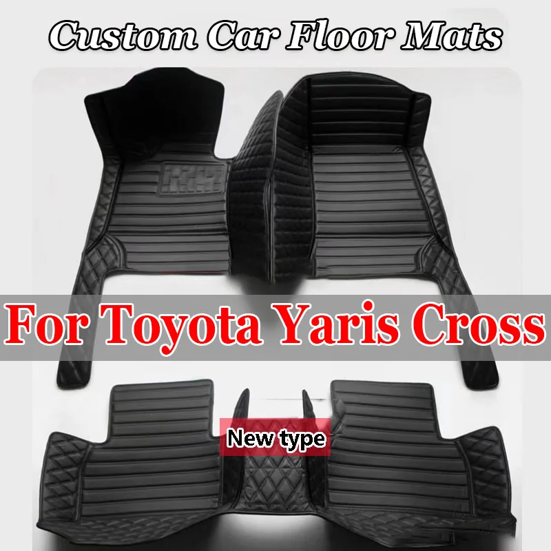Негибридные автомобильные коврики для Toyota Yaris Cross Yarisu Kurosu XP210 2021 2022 2023
