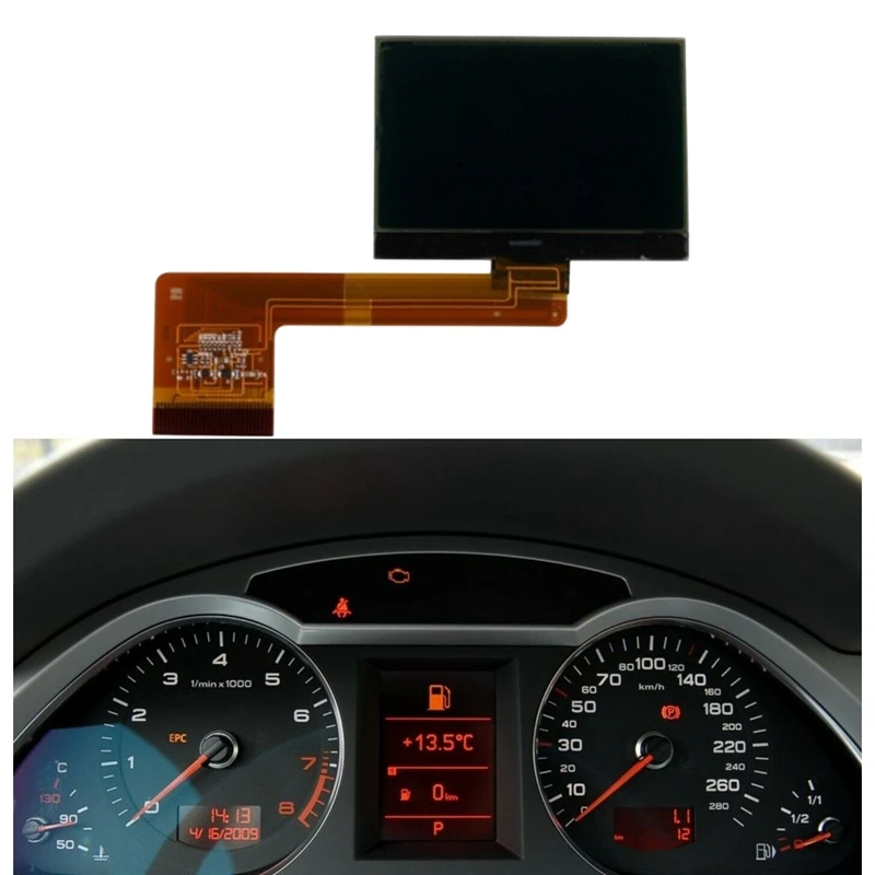 

Instrument Cluster LCD Display Screen for- A6 A6L C6 2005-2009 Dashboard Pixel Repair