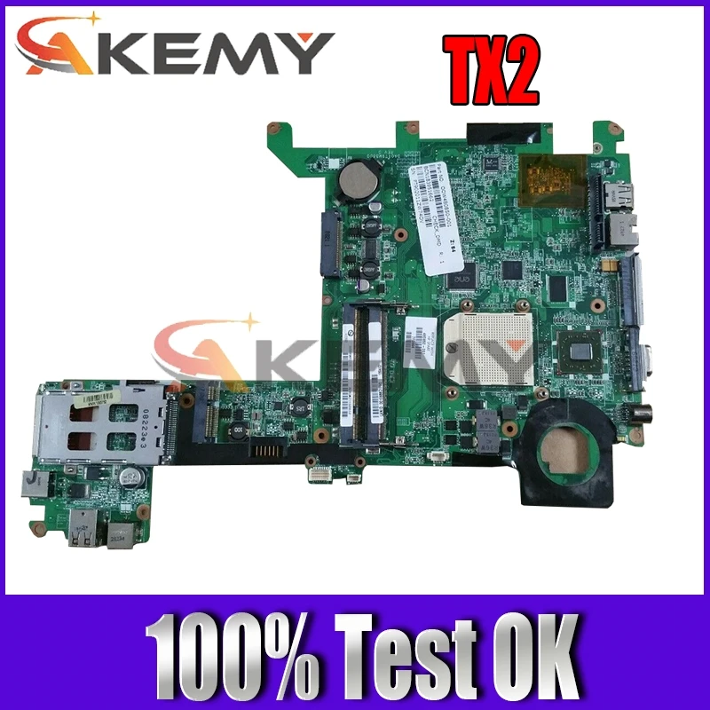 

Akemy 504466-001 laptop motherboard for HP TX2 DA0TT3MB8D0 placa madre SOCKET S1 DDR2 100% tested warranty 60 days