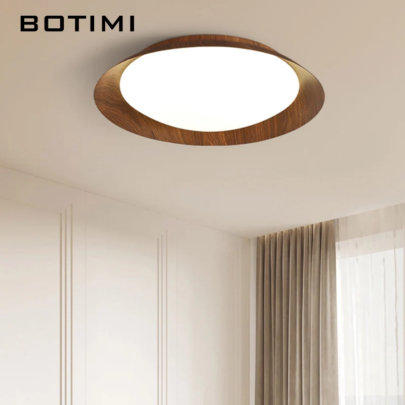 Современный 400 мм круглый металлический светодиодный потолочный светильник для