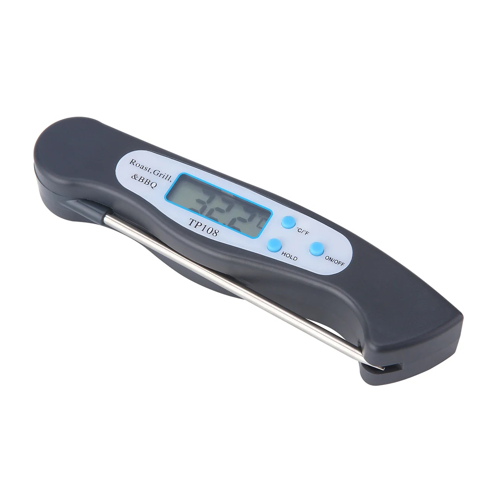 

TP108 Foldable Food Thermometer Barbecue Probe Type Temperature Gauge