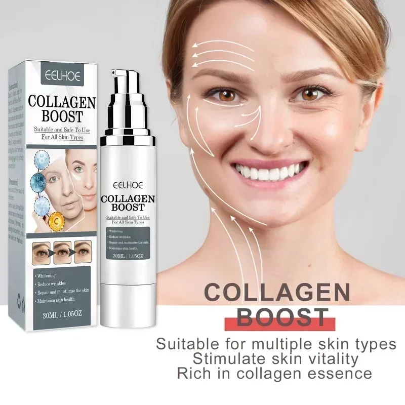 Eelhoe Collagen Boost Serum Антивозрастной корректор темных пятен Крем от морщин Fade Fine Lines