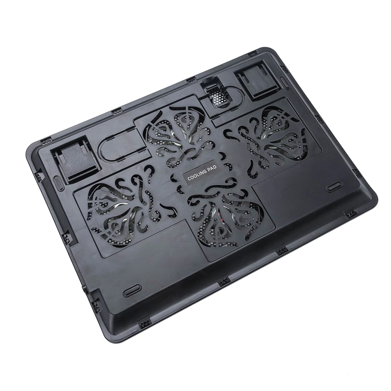 

Laptop Cooler Laptop Cooling Pad Notebook Gaming Cooler Stand With 4 Fan And 2 USB Ports