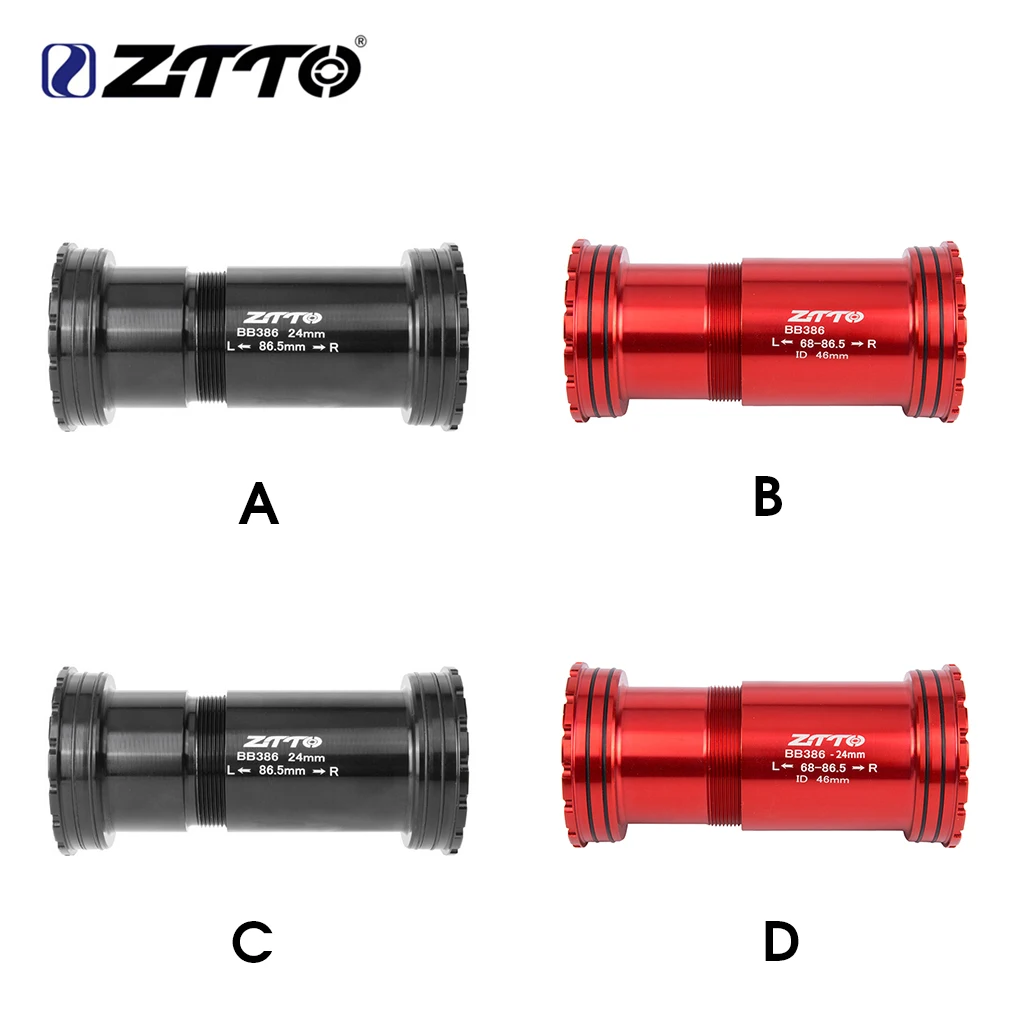 Bottom Bracket 24 EVO Threaded Lock Press Fit for 386 Frame to 24mm Crankset