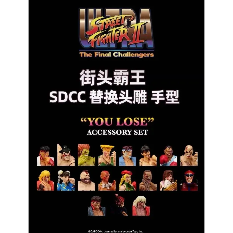 В наличии: Jada SDCC Limited Edition Street Fighter 2 – Модель Акумы с поврежденной головой и руками (имитация боевых повреждений), коллекционная фигурка, подарок (art.: 3920dc759ce83) - 3920dc759ce83