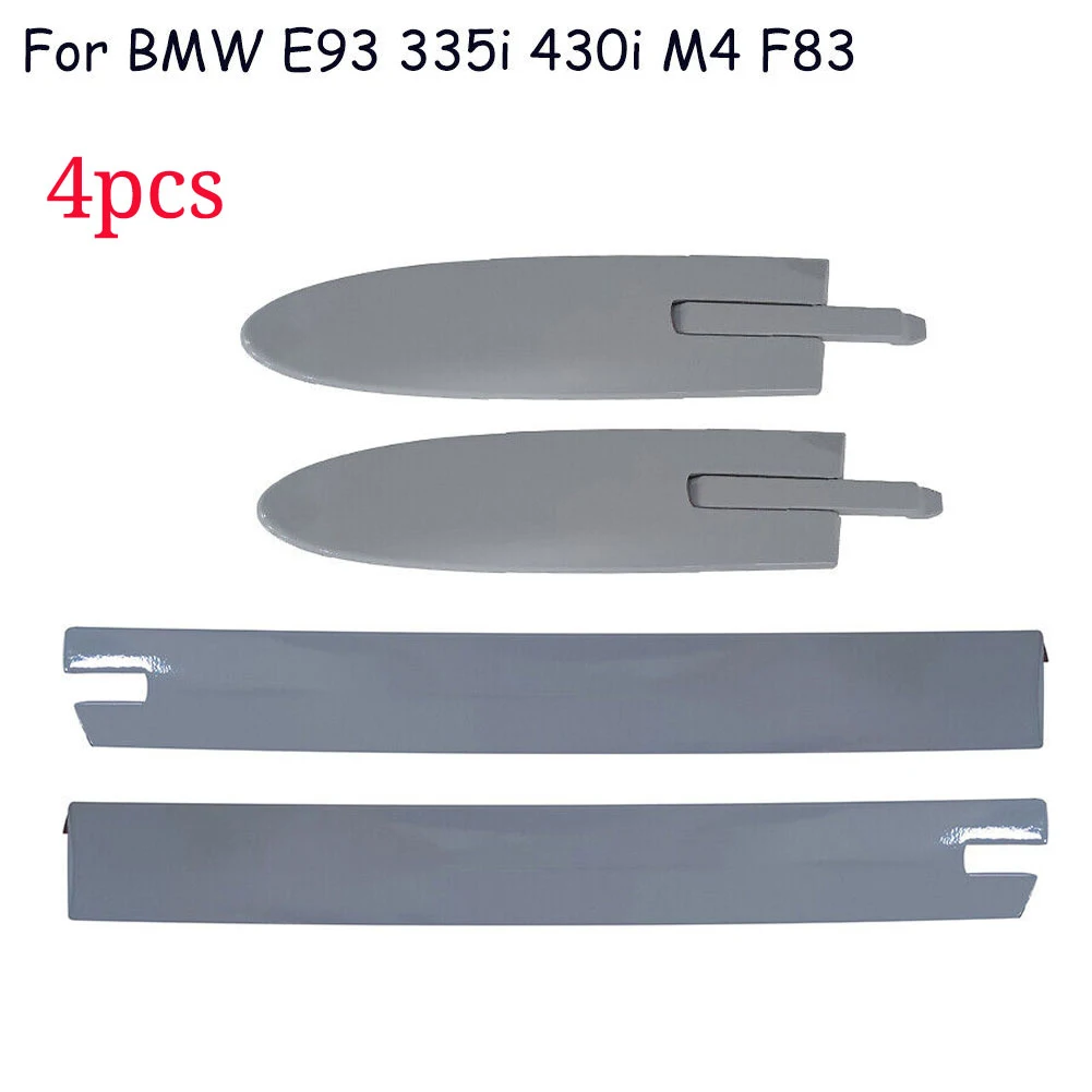 

4PCS For BMW E93 335i 430i M4 F83 Convertible Roof Top Hinge Cover Left Right Auto Replacement Parts 54377184047
