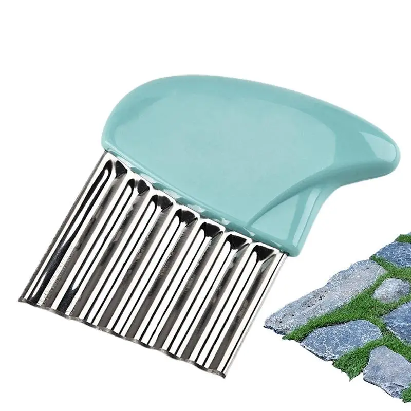 

Hand Grass Cutter Weeder Stainless Steel Weeder Brush Weed Cleaning Tool With PP Handle For Front Yards Courtyards Gardens