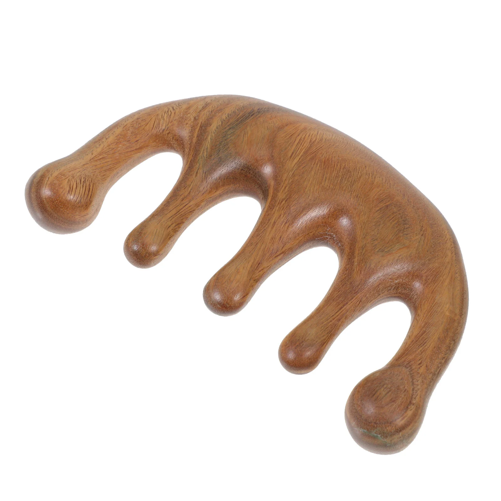 

Green Sandalwood Massage Comb Hair Scraping Board Travel Wooden Massager