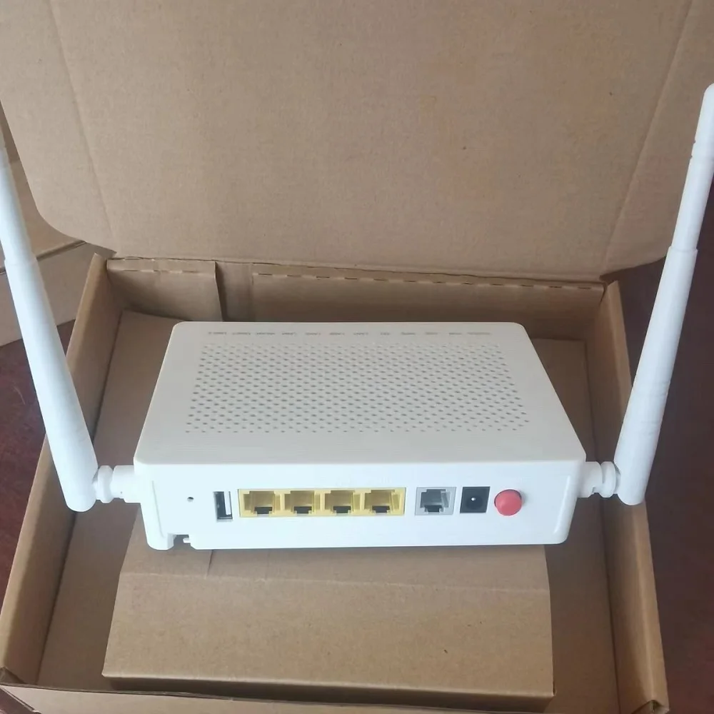 Новинка оригинальный двухдиапазонный маршрутизатор GPON ONU F673AV9A F673AV9 FTTH 4ge + 1tel 2usb Ac