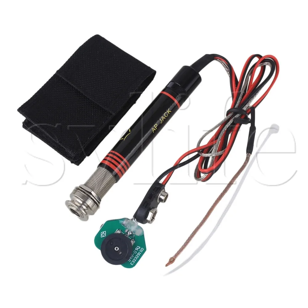 

Active Endpin Jack Preamp Piezo Pickup Kit for Mandolin Classical Guitar