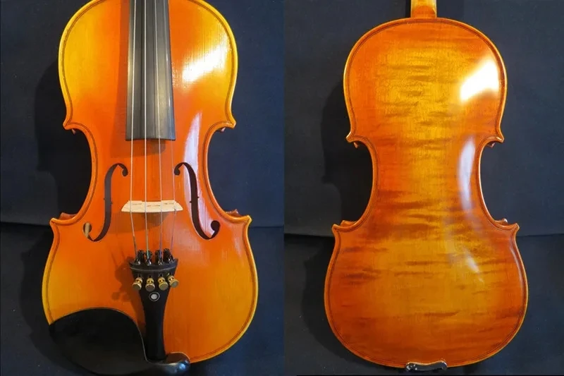 

Скрипка Maestro 4/4 в стиле песни Strad, большой и мощный звук #11958