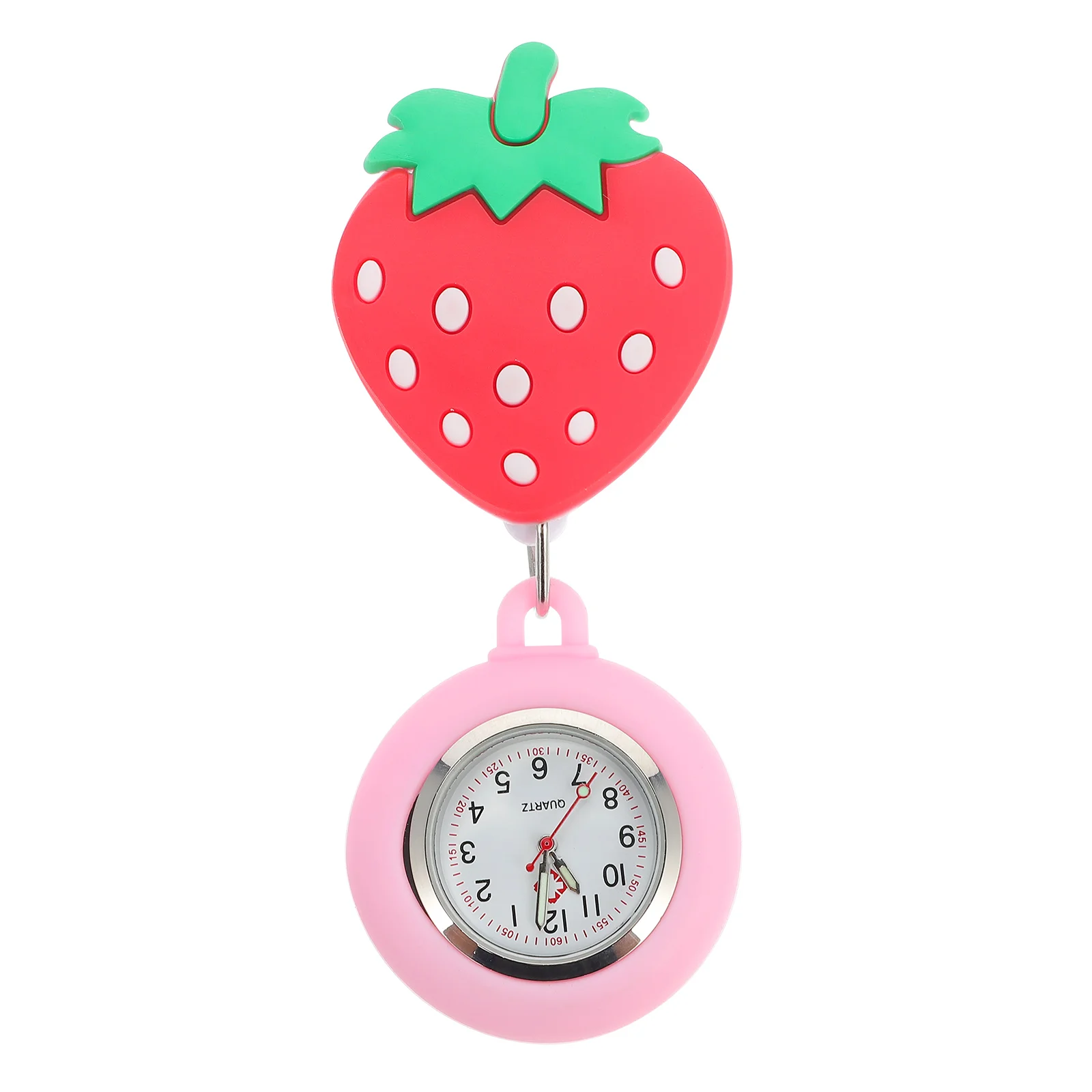 

Watch Pocketlapel Clip Hanging Doctors Gift Fob Nurses Cartoon Pin Carabiner Brooch Heart Doctor