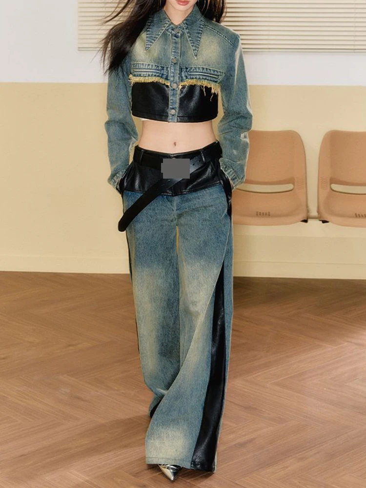 Джинсовый комплект для девушек