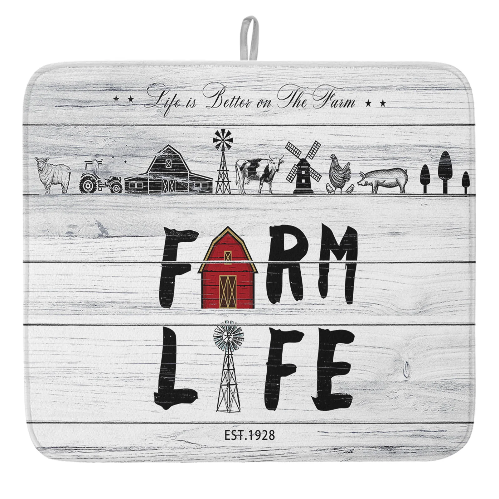 

Домашний Складной Коврик для сушки посуды в виде животных