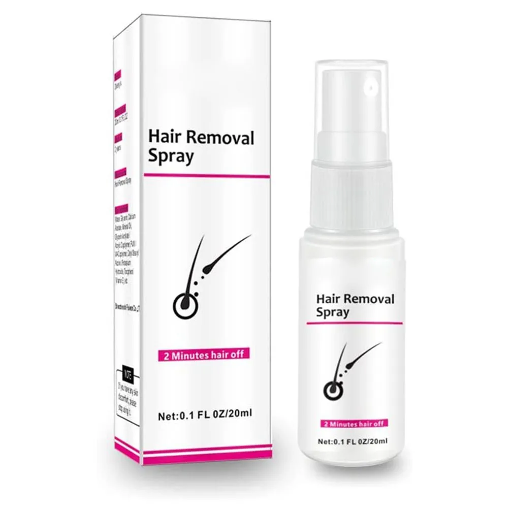 

20ml Hair Removal Spray 2 Mins Hair Off Spray Gentle Legs Armpit Depilatory Liquid