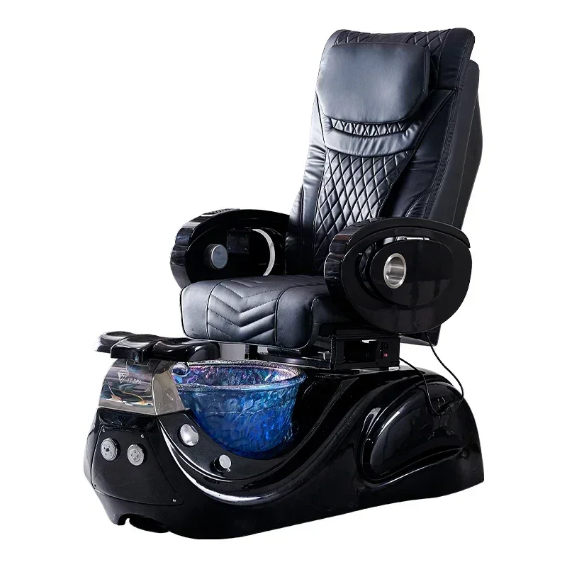 Электрическое кресло для ног салона маникюра роскошное массажное педикюра