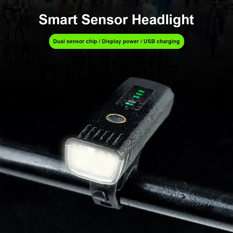 

1500mAh Bicycle Front Light Bike Flashlight Bicycle Lantern LED USB Rechargeable MTB Bike Front Rear Lamp For Cycling Headlight