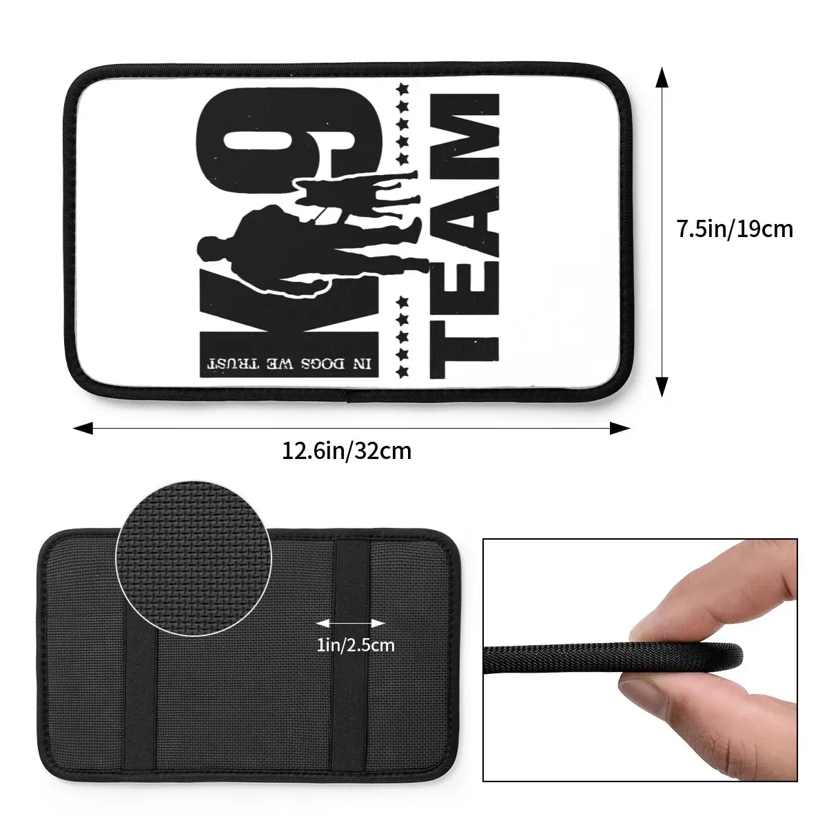 Чехол-подлокотник для автомобиля K9 Unit Team кожаный защитный коврик центральной