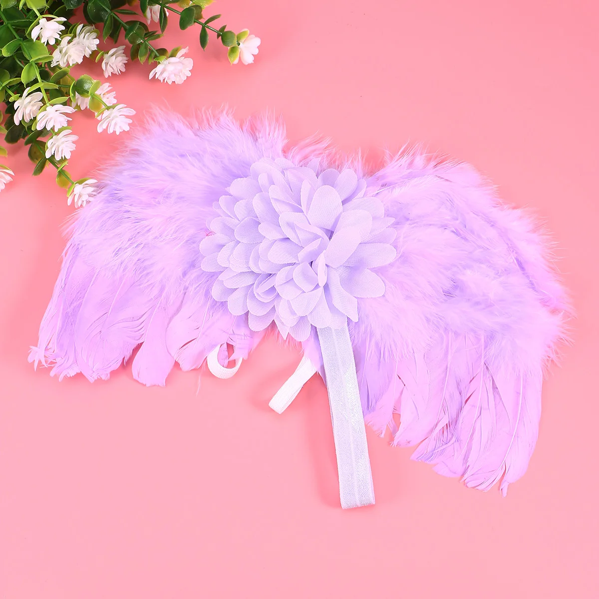 

1 Pc Creative Holy Costume with Flower Headdress for Cat