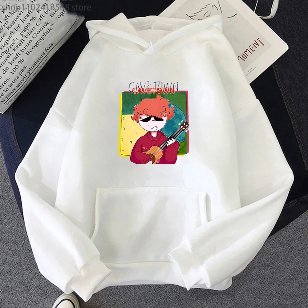 Толстовка с капюшоном cavtown свитшот принтом лимона для мальчиков милый пуловер