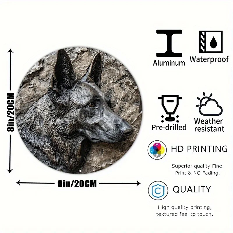 Знак искусственное тиснение окрашенный Круглый венок значок украшение для