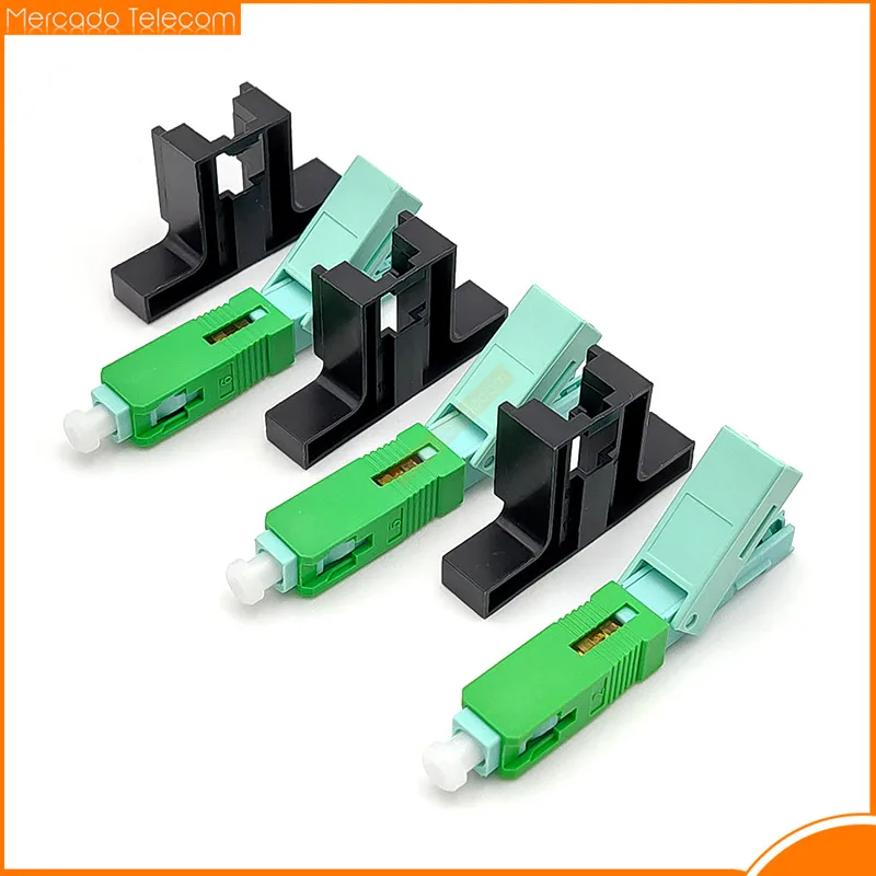 Original 53MM SC APC/UPC Fast Connector Single-Mode Connector FTTH Tool Cold Connector Tool Fiber Optic Fast Connnector 53mm