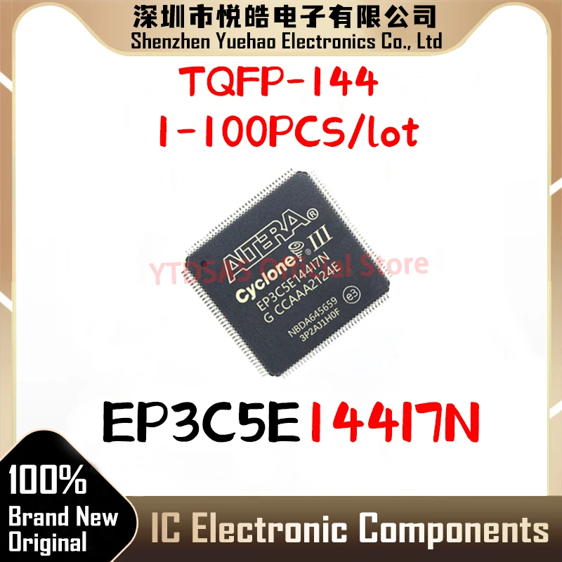 

1-100PCS EP3C5E144I7N EP3C5E144I7 EP3C5E144I EP3C5E144 EP3C5E EP3C5 EP3C EP IC MCU TQFP-144 Chipset