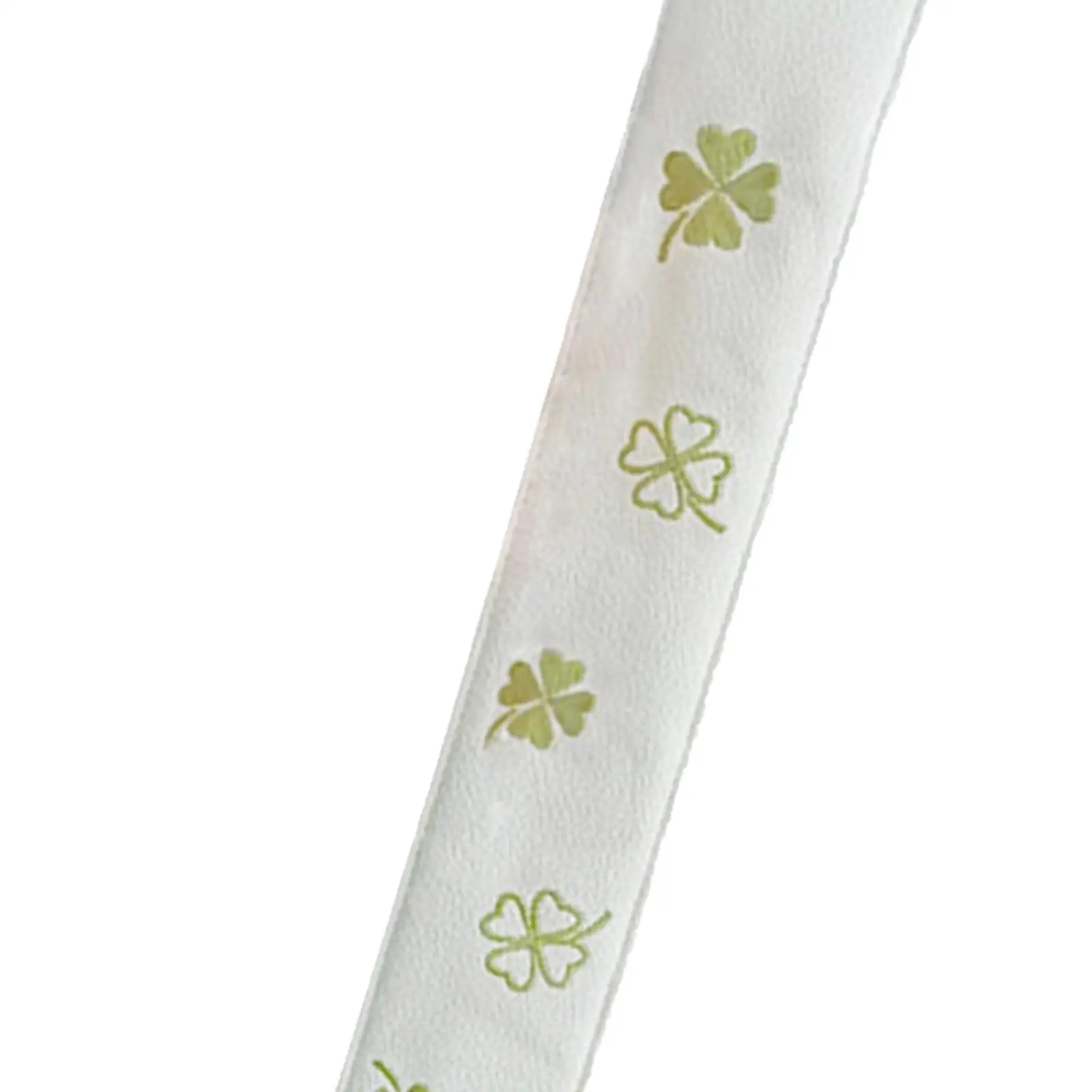 

Golf Alignment Stick Cover four clover High Quality Leather white four leaf