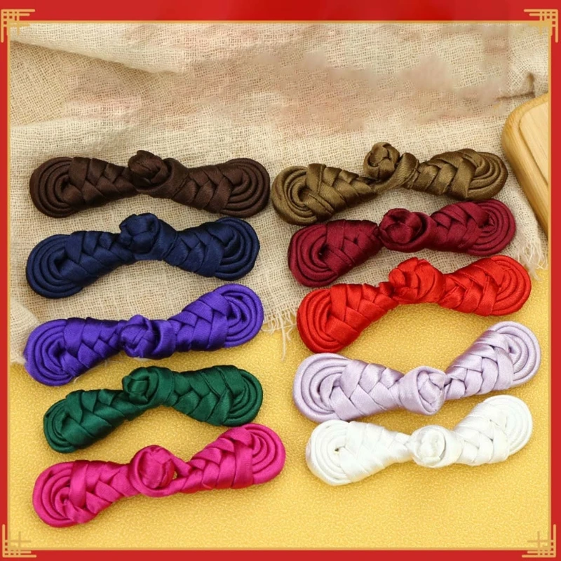 

10 Pairs Chinese Handmade Cheongsam Buttons Knot Fastener DIY Handcraft National Style Clothing Accessories пуговицы для одежды
