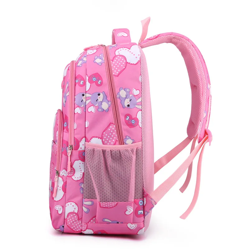 School Bags for Girls Boy Shoulder Bag Anime Backpack Handbag Cute Both Shoulders Spinal Protection Children Schoolbag Large