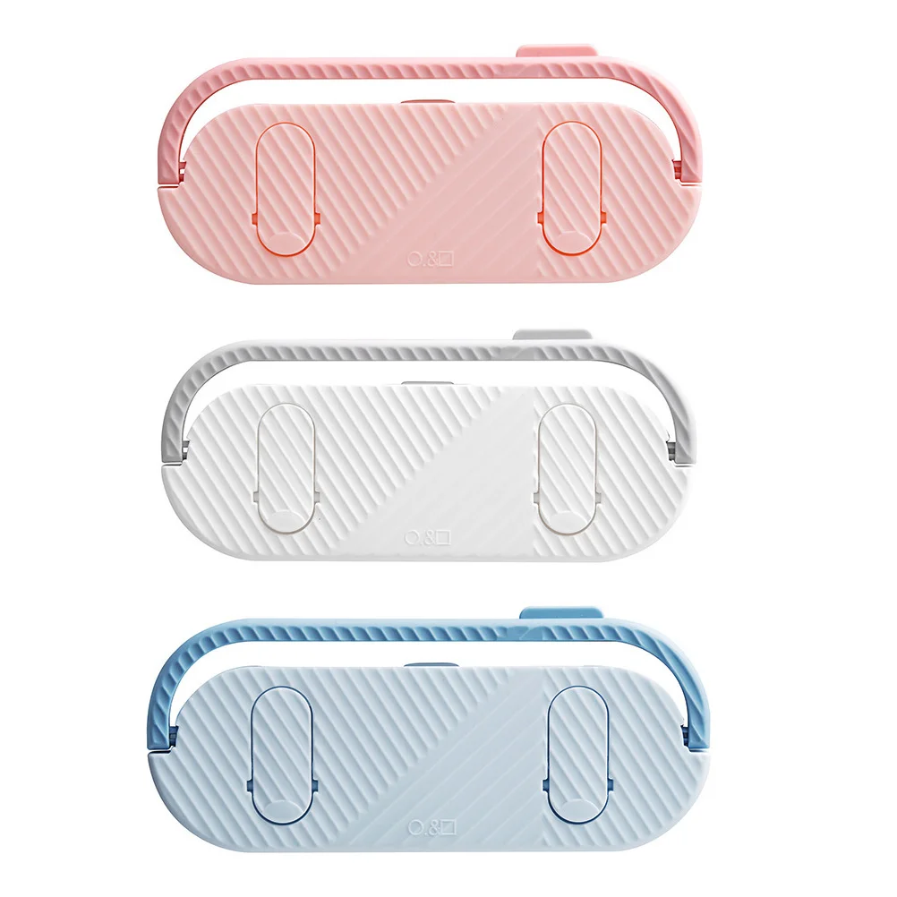 

3pcs Nail-free Slippers Racks Versatile Storage Shelves Wall-mounted Storage Holders