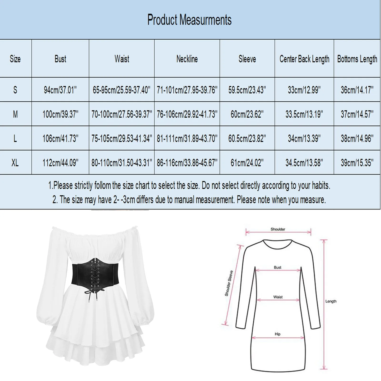 Женское повседневное платье с открытыми плечами из 2 предметов трапециевидной