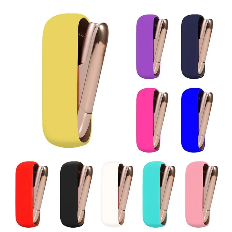 

Soft Silicone Cover Case For IQOS 3 Protective Case For IQOS 3.0 duo accessory Cigarette Accessories Full Protective Case Pouch