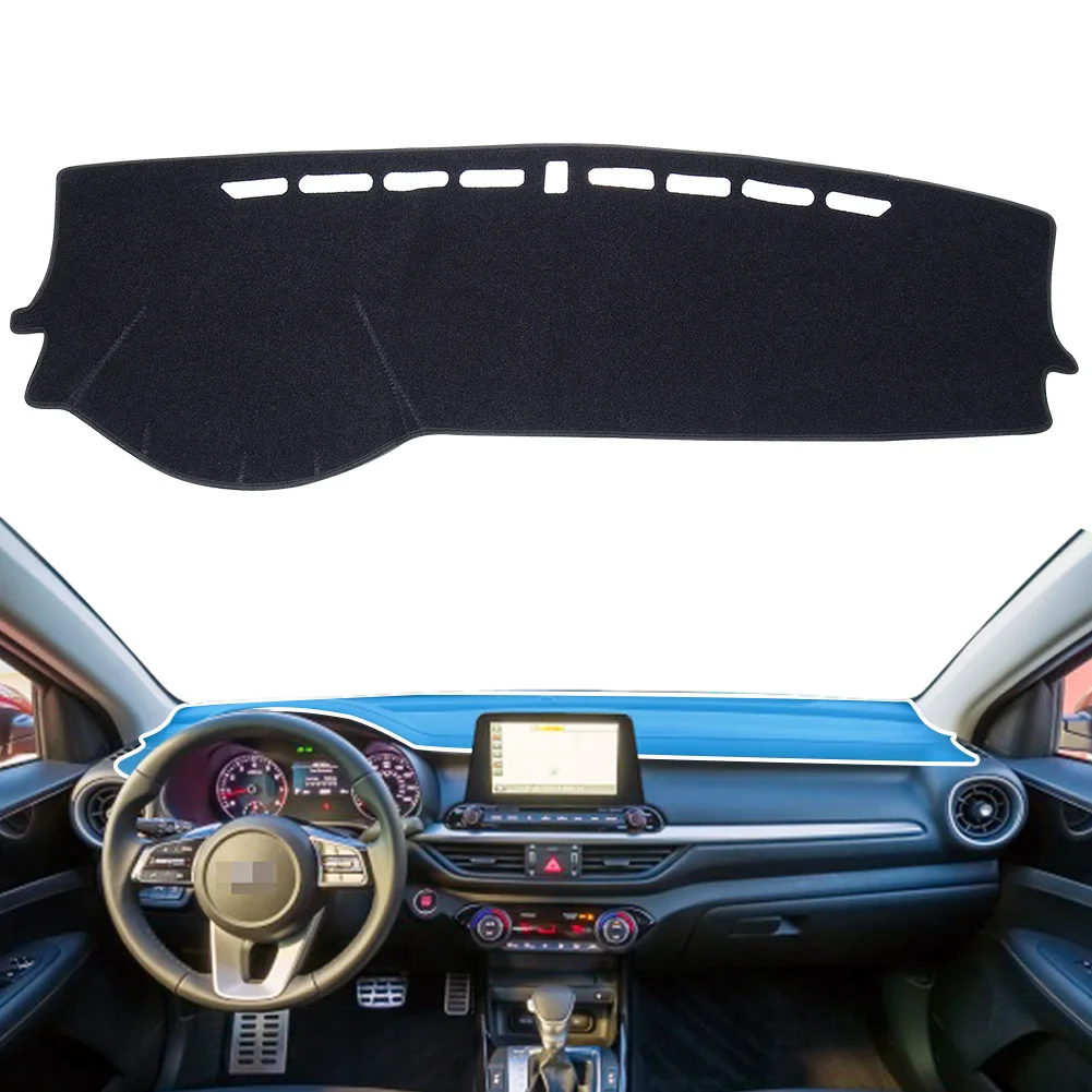 

Dashboard Cover Pad for KIA K3 Forte Cerato 2019 -2021 BD Dash Mat Dashmat Car Accessories Sunshade Protective Carpet