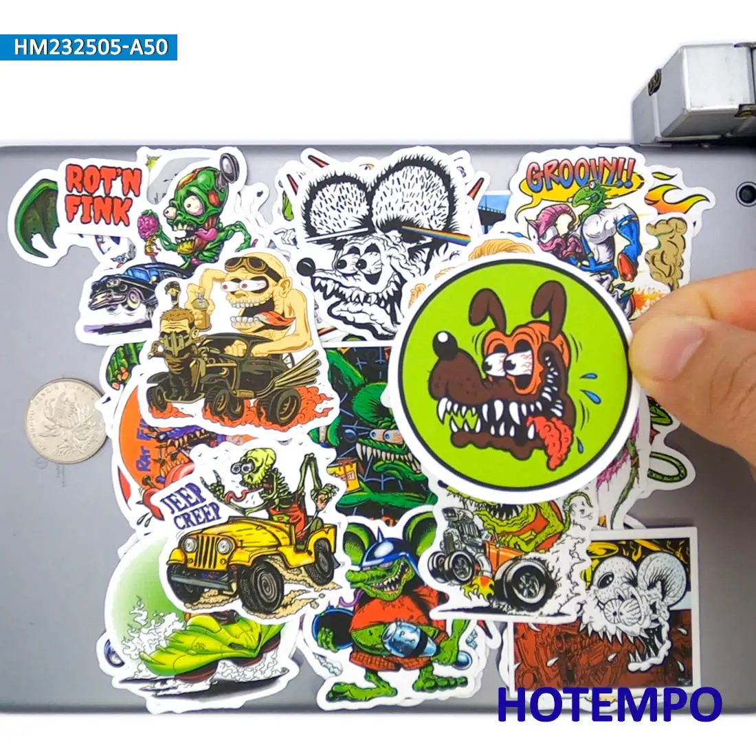 Luggage Laptop Phone Sticker