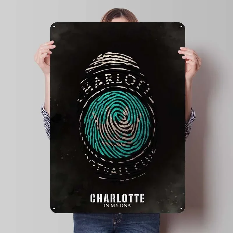 Винтажный металлический знак Человек-пещера декор украшение на стену Шарлотта Fc