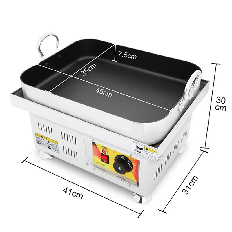 NP-450 Новая машина для жареного рисового торта рыбного корейский стиль теппаньяки