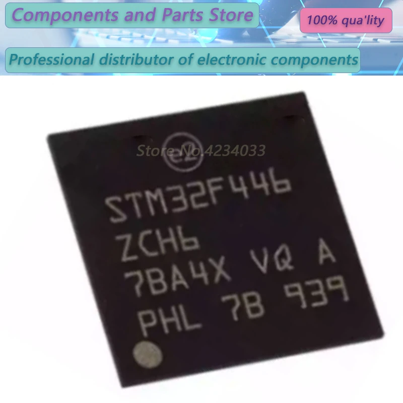 

1-10PCS STM32F446ZCH6 STM32F446ZCH STM32F446Z BGA144 NEW100% STM32F 446ZCH6