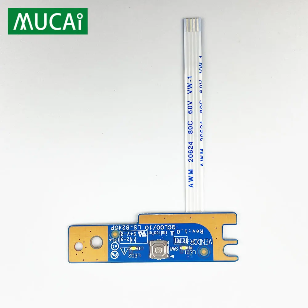 Для Dell 5520 5525 7520 Φ с кабельным переключателем, ремонтные аксессуары QCL00/10 плата кнопки питания для ноутбука