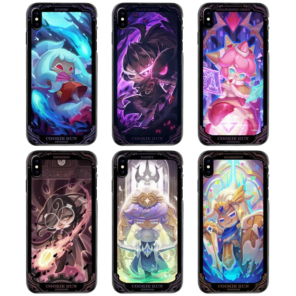 

Cookie Run Game Print For Apple iPhone 11 12 13 14 Pro MAX Mini 5 5S SE 6 6S 7 8 Plus 10 X XR XS Hard Phone Shell Case