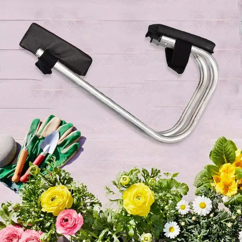 Складной стул для сада и огорода регулируемый сверхпрочный складной табурет