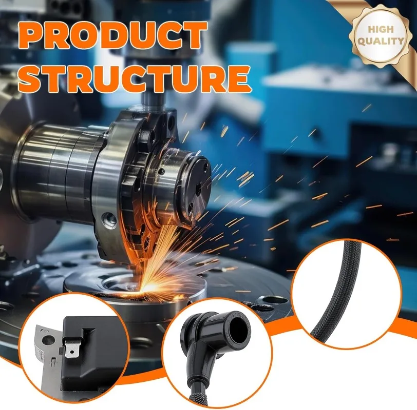 Фото Комплект катушек зажигания 501424329 для Husqvarna Poulan Pro PR48BT PR46BT №4