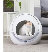 automatic self cleaning cats sandbox smart litter box top entry furniture large kitten litter box decorations pets cat toilet