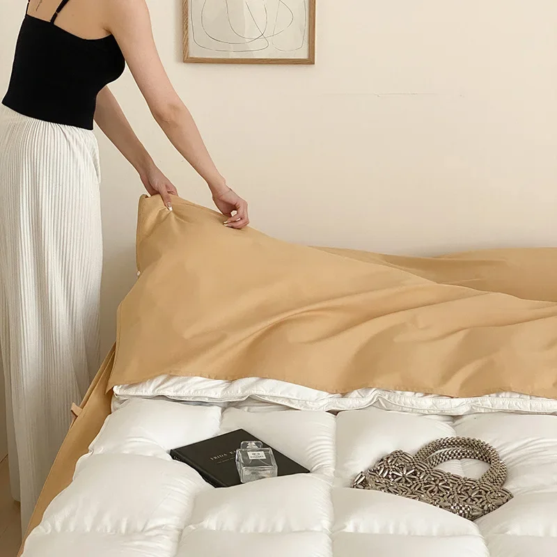 Деловая поездка полностью хлопчатобумажный спальный мешок для грязных отелей