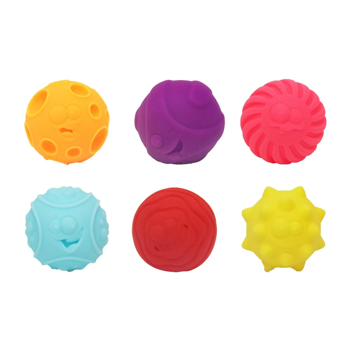 

Soft Activity Balls 6'lı Set