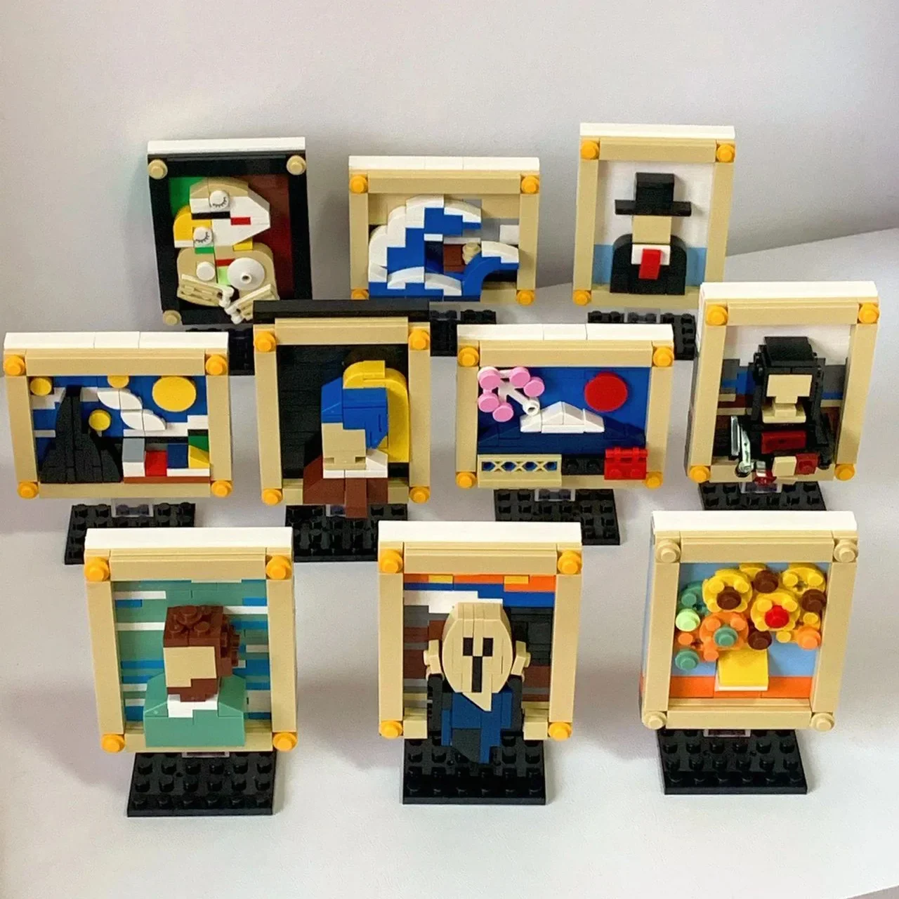 Всемирно Известная Живопись Художественная Комбинация Креативные