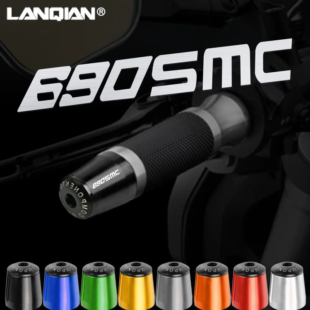 

Motorcycle Aluminum Handlebar Caps Handle Bar Grips Ends Plug For 690SMC 690 SMC 2008 2009 2010 2011 2012 2013 Accessories