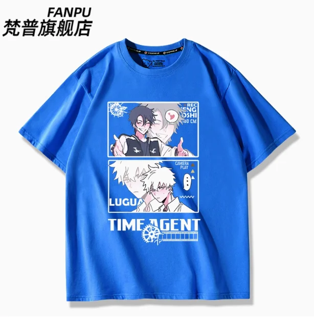 Аниме Link Click Cheng Xiaoshi Lu Guang футболка с коротким рукавом летний карнавальный костюм