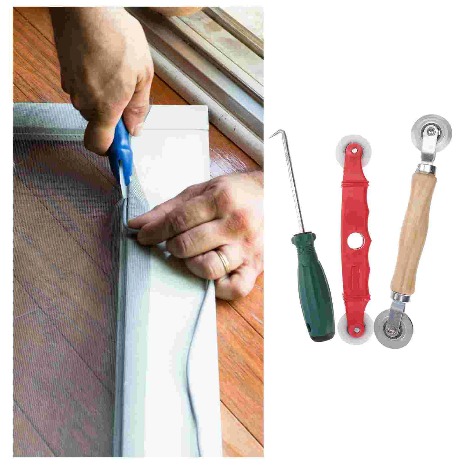 

Flat Spline Tool Screen Door Roller Tool Screen Spline Roller Restorer Tool Screen Door Spline Screen Rolling Tool Hotfix Tool