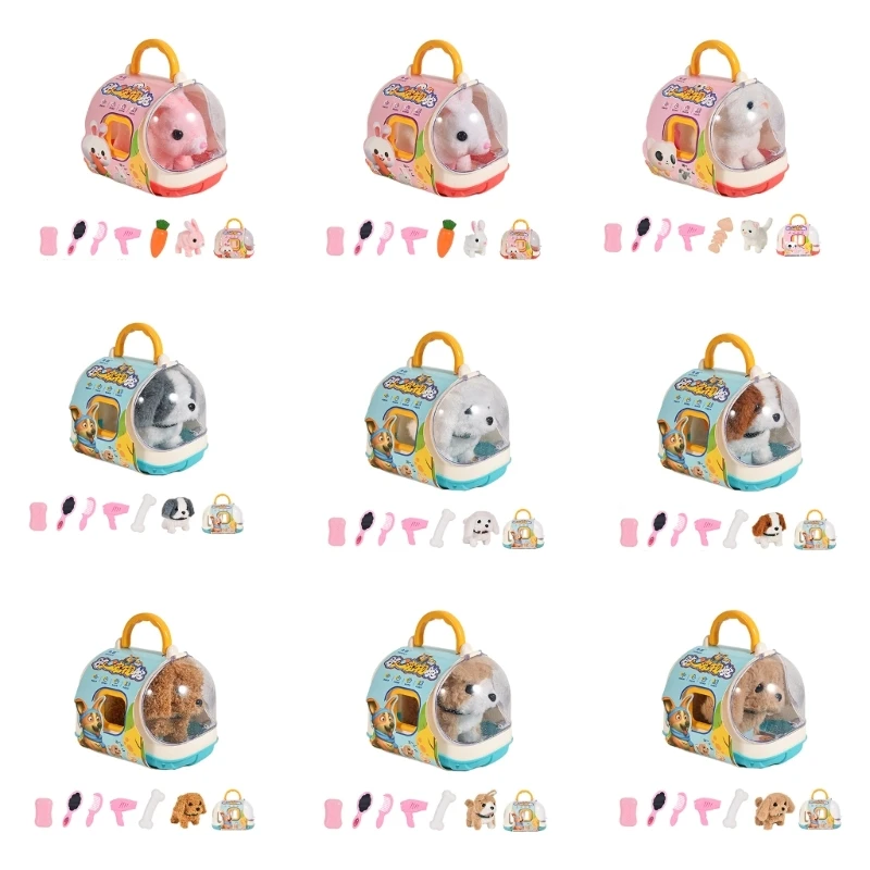

Interactive Plush Toy Electronic Pet Toy Walking Animal Toy Kids Christmas Gift Y55B